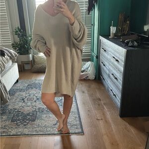 Free People sweater dress